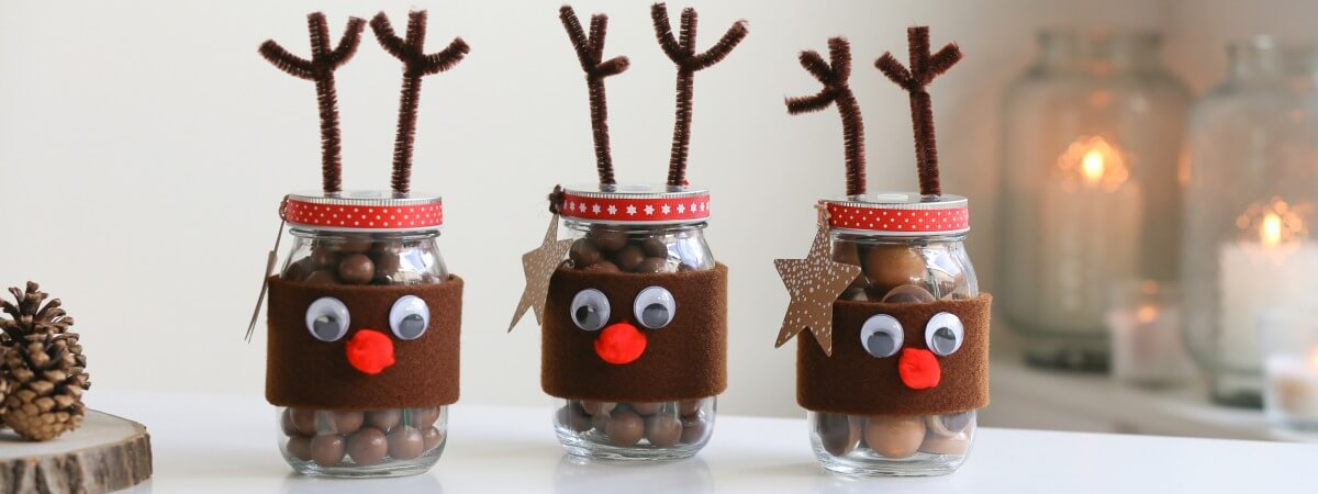 DIY Weihnachtsgeschenk Rudolf